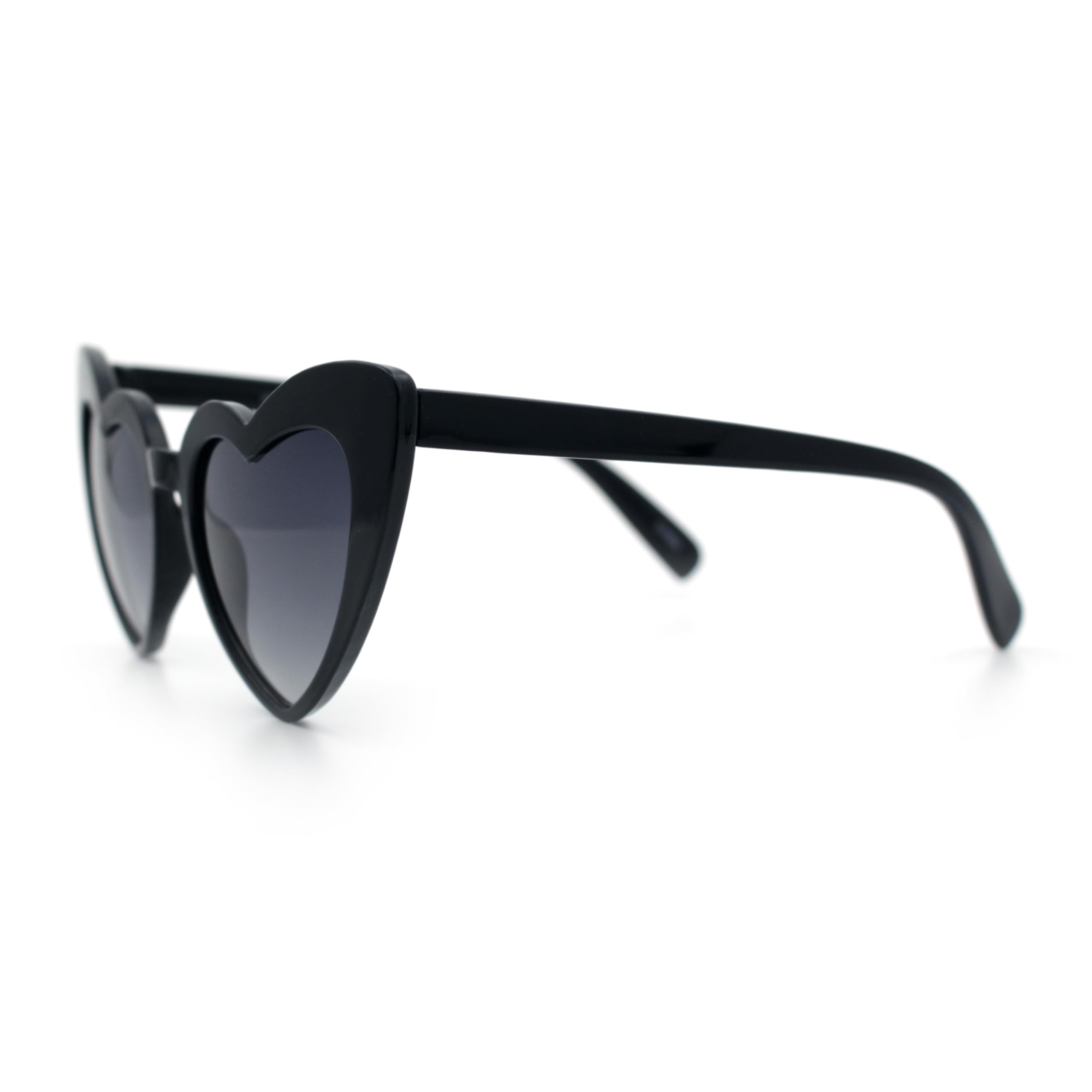 Kids Heart-Shaped Lolita Sunglasses for Girls - Valentine's Day Love Glasses - Perfect for Parties, Dress Up & Photoshoots