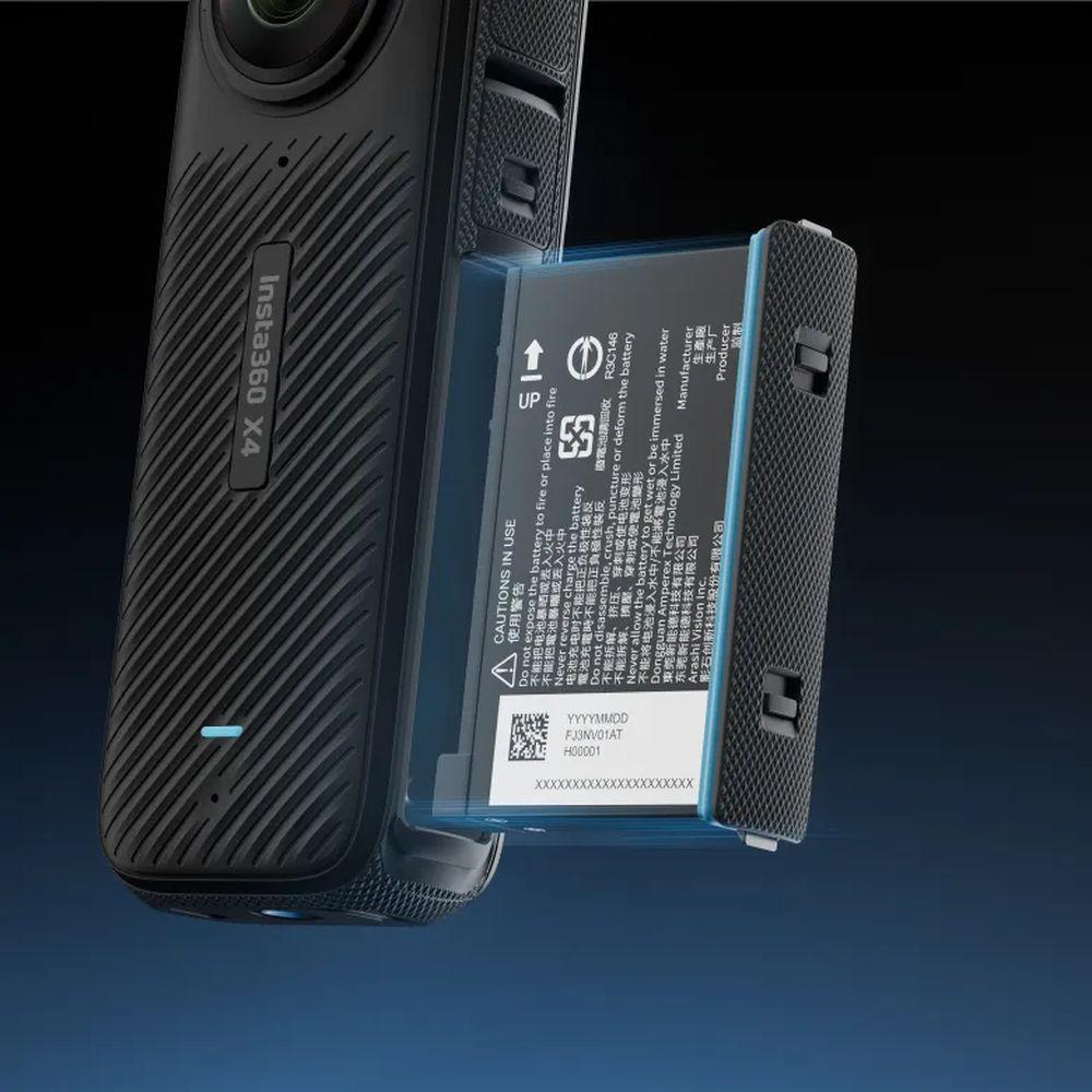 Insta360 X4 Replacement Battery - Long-Lasting Power for 360 Cameras - Perfect for Travel, Vlogging & Outdoor Adventures