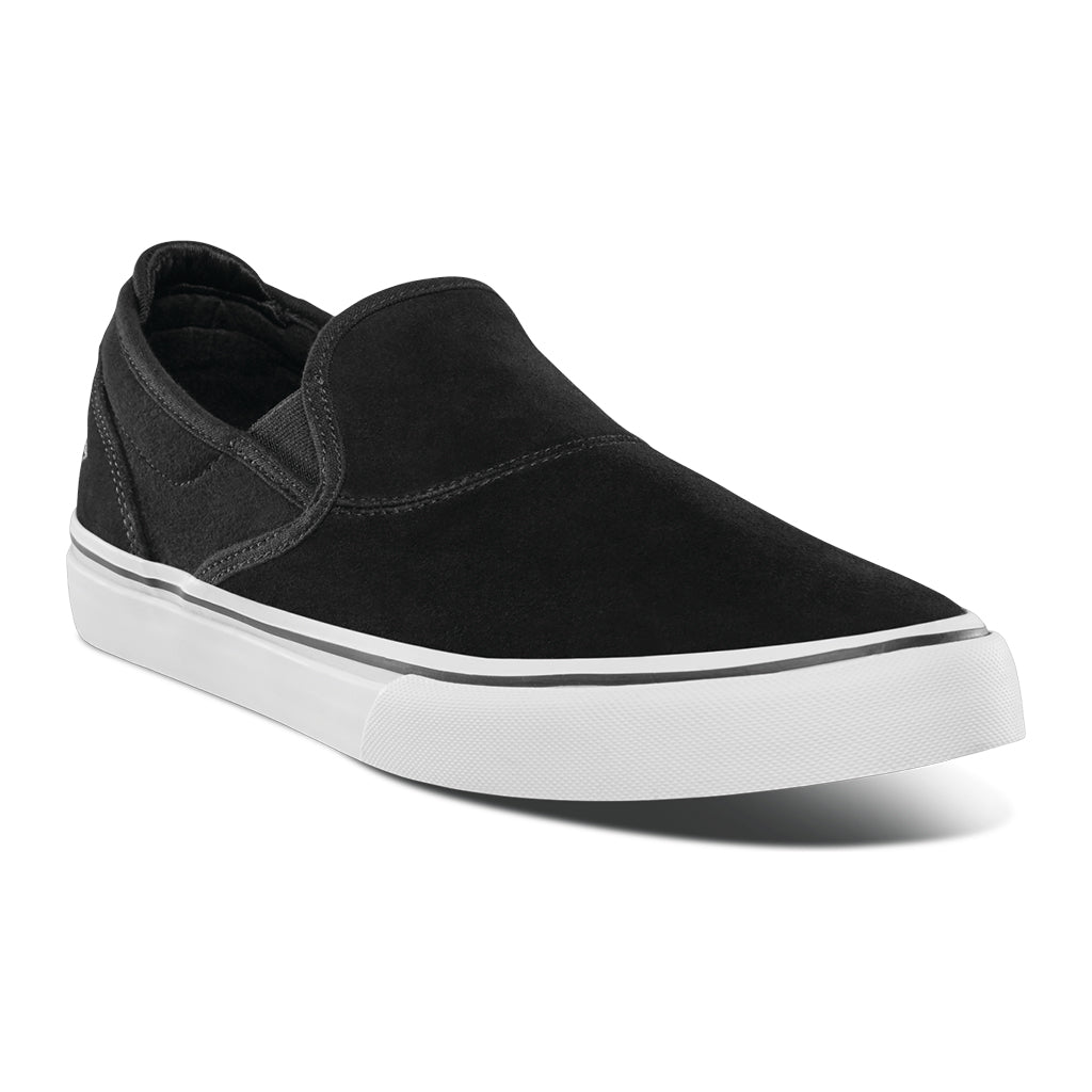 Emerica Wino G6 Slip-On Skate Shoes - Black, White & Gold Color Options | Comfortable & Durable for Skateboarding, Casual Wear & Street Style