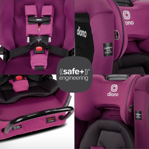 Diono Radian 3RXT Safe+ Convertible Car Seat for Toddlers & Kids - 3-in-1 Rear Facing, Forward Facing & Booster Seat - Perfect for Travel, School Runs & Family Road Trips