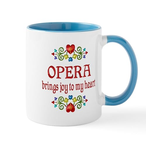 White/Blue Inside - Opera Joy Mug