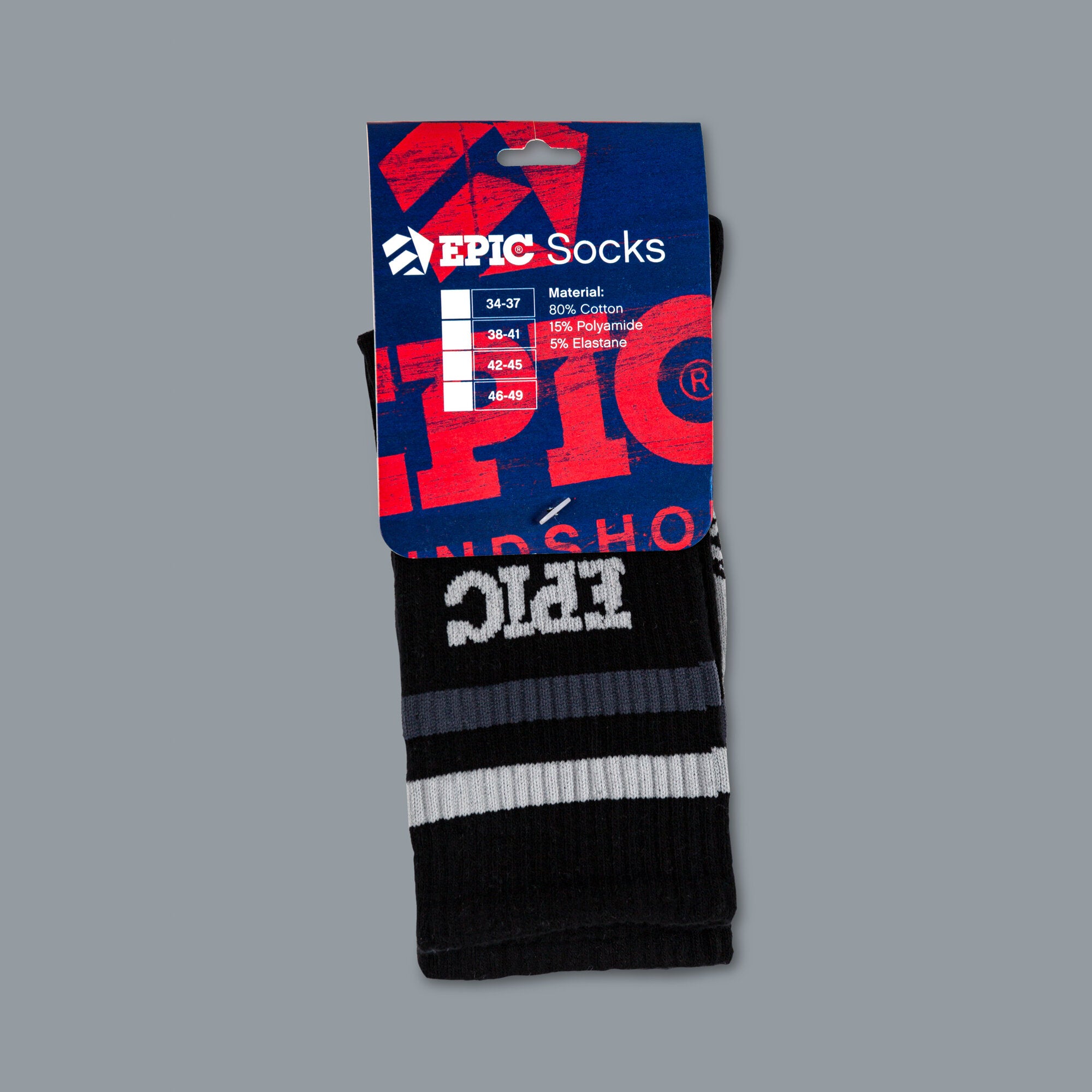 Premium Black Socks for Men & Women - Comfortable & Durable Cotton Blend - Perfect for Running, Hiking & Everyday Wear