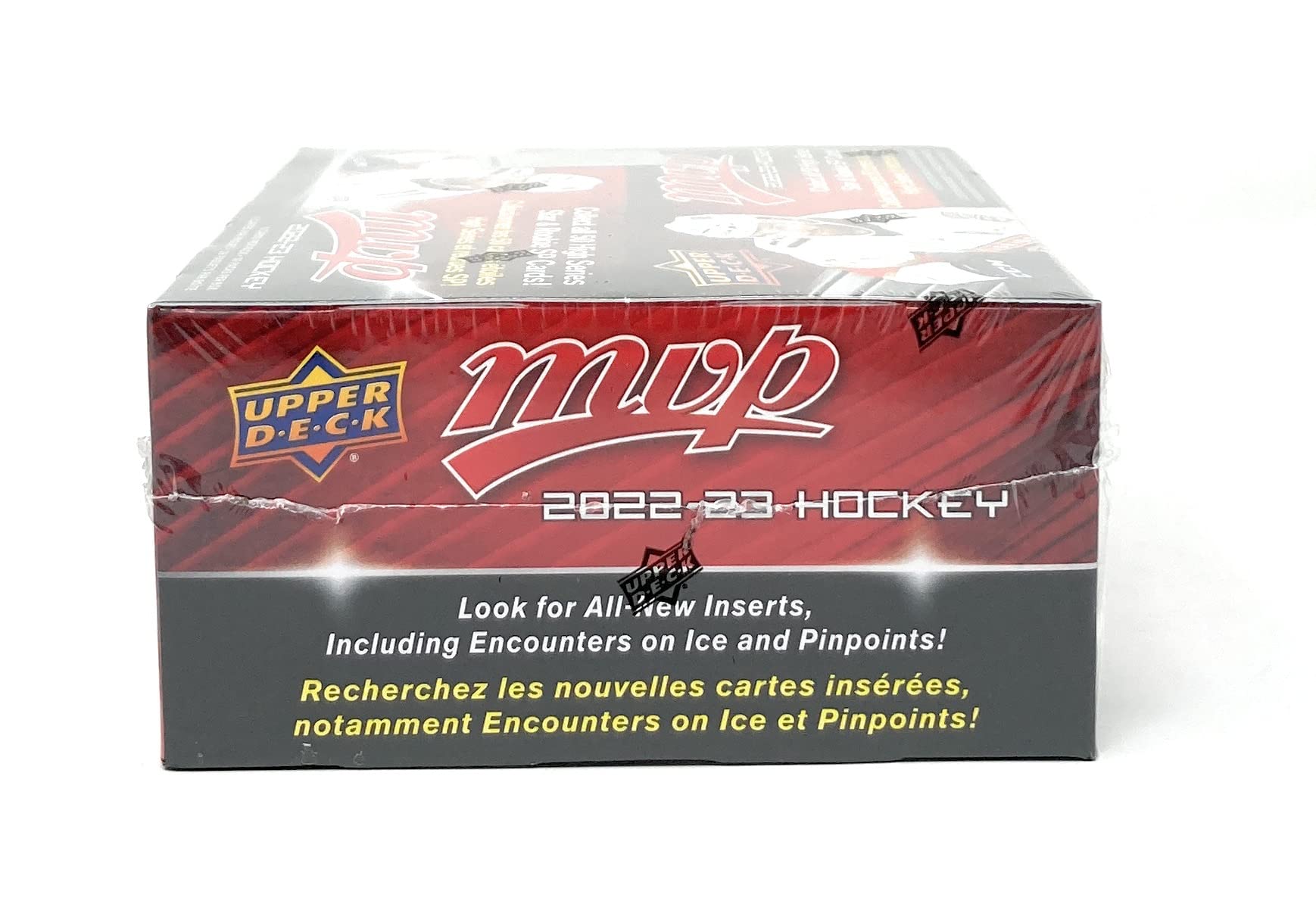 Upper Deck 2022-23 MVP Hockey Card Retail Box - 36 Packs of Collectible NHL Trading Cards | Perfect for Sports Memorabilia Collectors & Hockey Fans