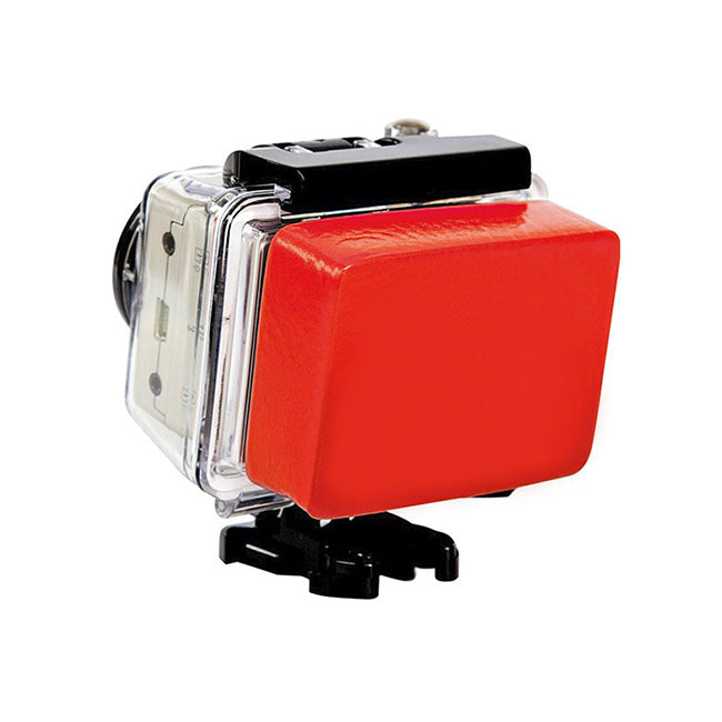 MaximalPower Floaty Sponge Backdoor Case with 3M Adhesive Tape - Compatible with GoPro Hero3+ & Hero4 Cameras - Perfect for Water Sports, Surfing & Underwater Photography