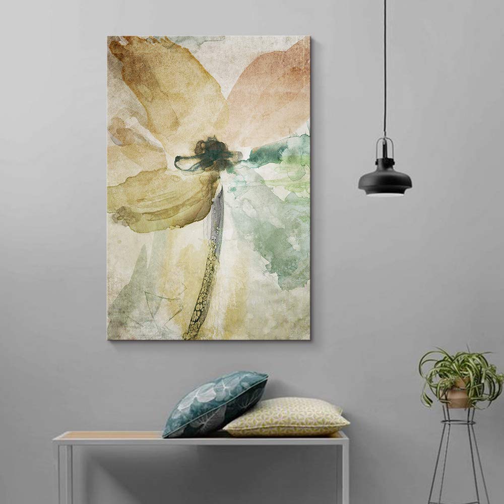 Wall26 Abstract Flower Giclee Canvas Wall Art - 24x36 Inches, Modern Home Decor for Bedroom, Living Room, House Decoration, Office & Dorm