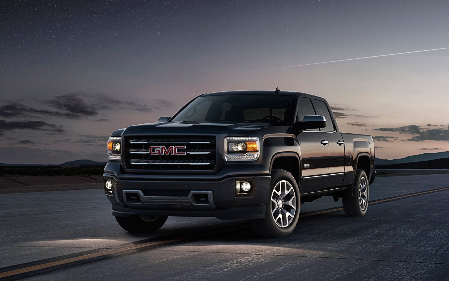 Clear Lens Fog Lights with Bezel Cover & Wiring Kit for 2014-2015 GMC Sierra 1500 - Durable Off-Road Lighting for Night Driving and Adverse Weather Conditions