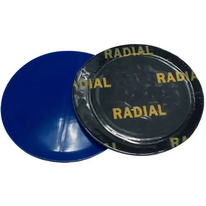 AA Round Universal Tire Repair Patches - Strong Self-Vulcanizing Rubber for Car, Bike & Motorcycle Flat Tires - Emergency Roadside Repair Kit for Punctures & Leaks