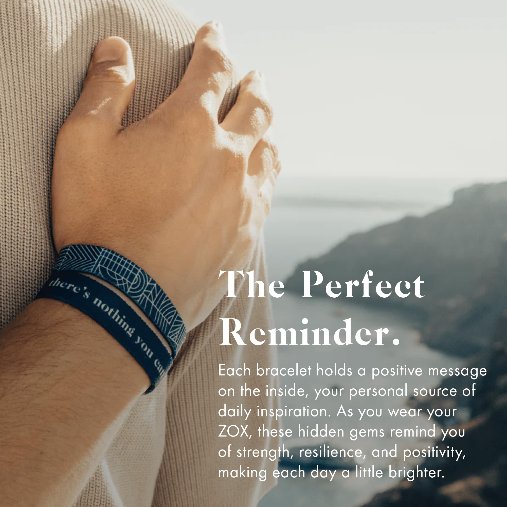 ZOX Stretchy Elastic Bracelets with Motivational Affirmations & Artwork – Unisex Wristband Gift for Men & Women of All Ages | Perfect for Daily Wear, Yoga, Meditation & Self-Expression