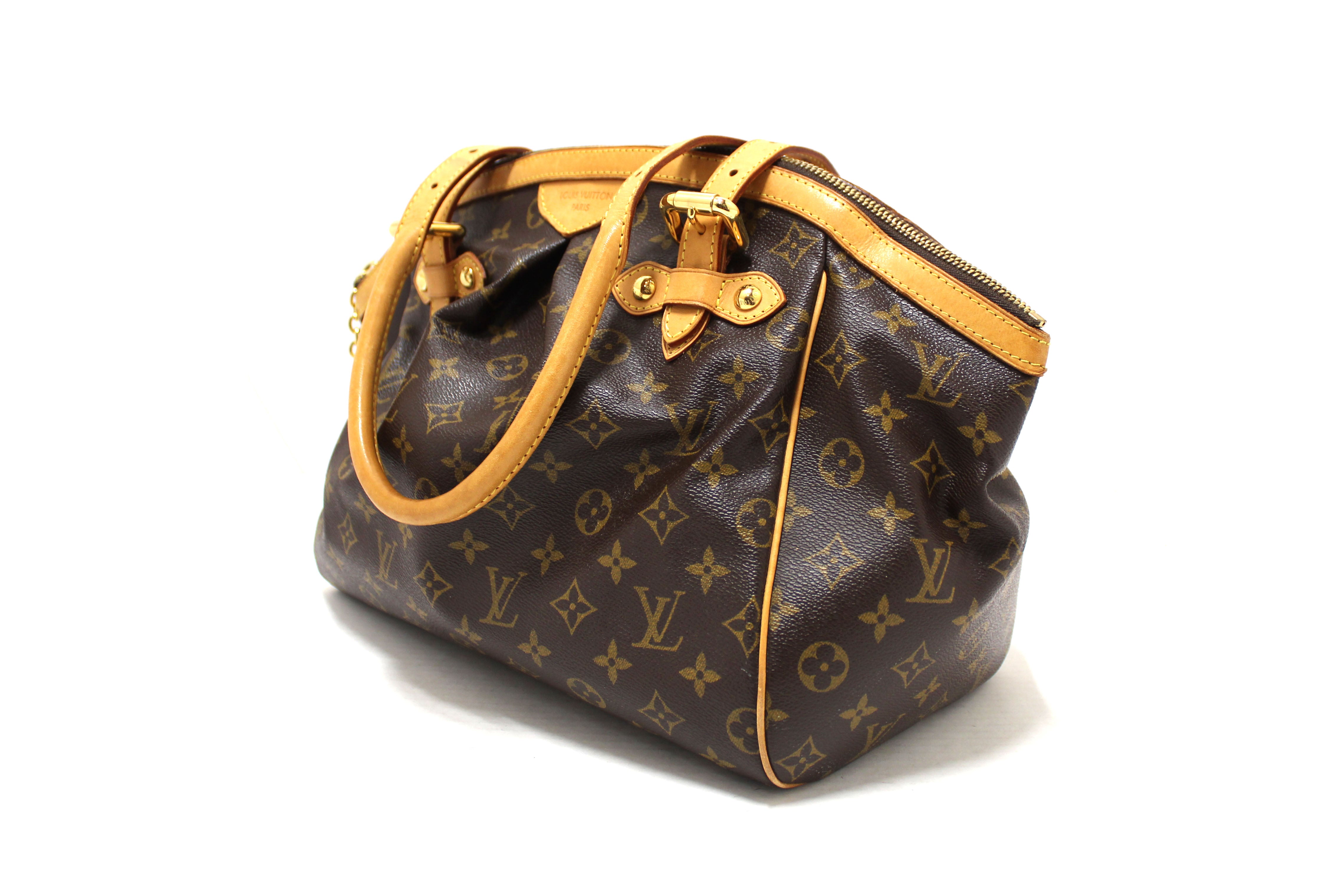 Authentic Louis Vuitton Monogram Canvas Tivoli GM Shoulder Bag for Women - Luxury Designer Handbag with Spacious Storage for Work, Travel & Everyday Use