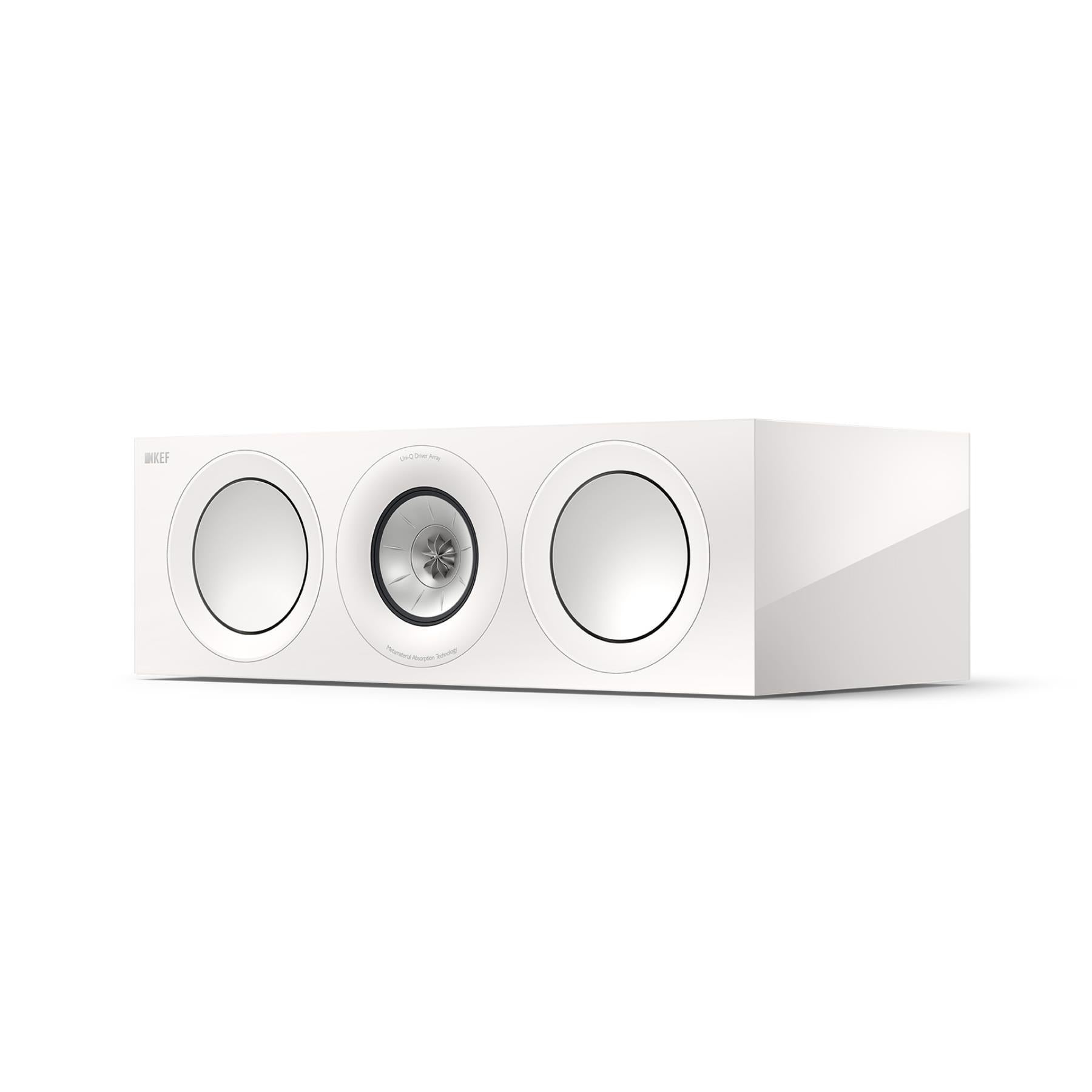 KEF R6 Meta Center Channel Speaker - High-Fidelity Home Theater Audio for Movies, Music & Gaming