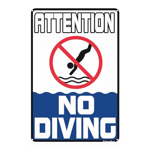 Pool Warning Sign