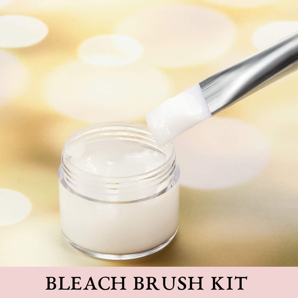 ARUHIU 12-Piece Makeup Brush Set - Professional Facial Mask & Cosmetic Brushes with Clear Plastic Handle (Large) - Perfect for Foundation, Blending, Contouring & Skincare