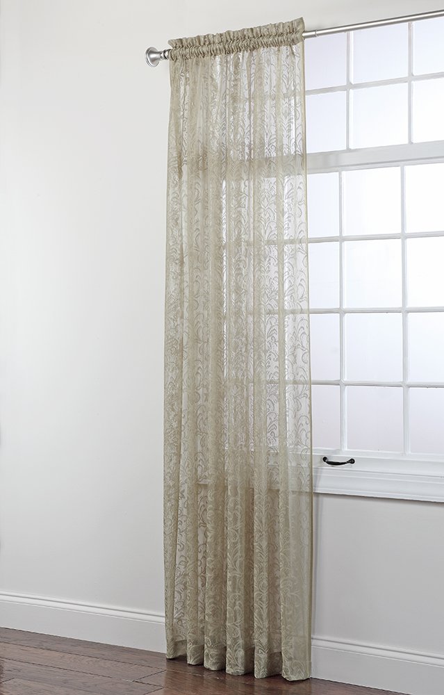 Renaissance Home Fashion Mia Decorative Lace Panel Curtain - 56