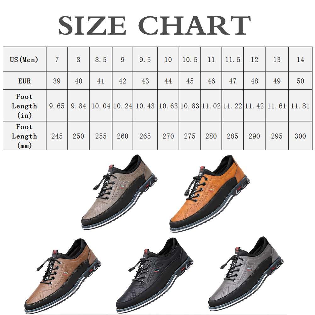 Men's Oxford Business Casual Shoes - Comfortable Loafers for Office, Dress & Driving - Perfect for Work, Business Meetings & Daily Commute