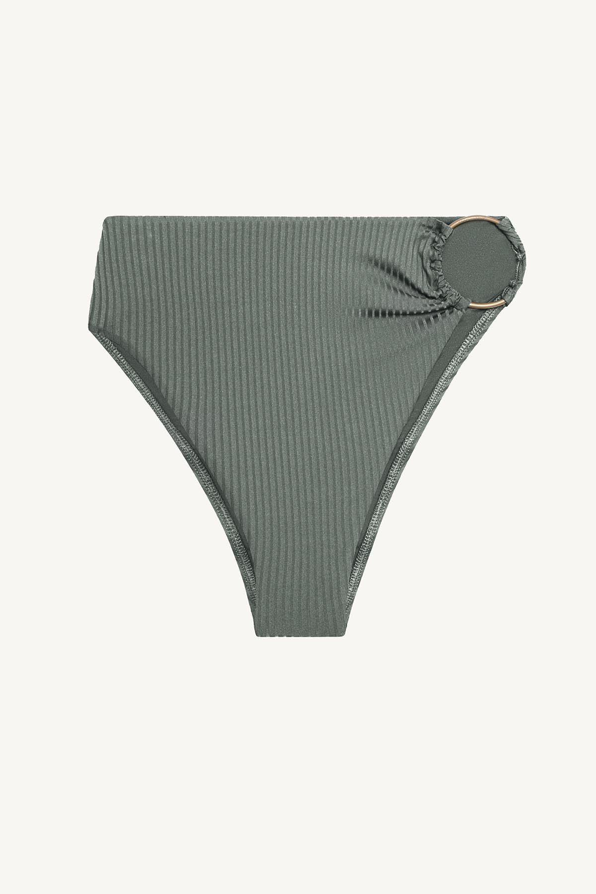 Women's Lolita Bikini Bottom - High Waisted Swimwear with Ecorib Fabric - Sexy Bathing Suit for Beach, Pool & Summer Vacations