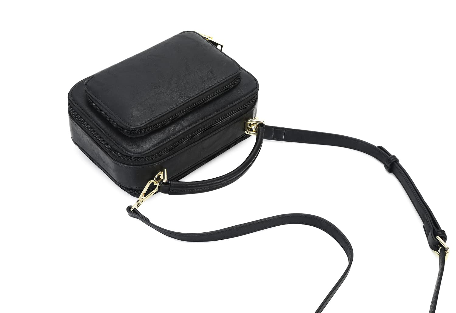 Stylish Women's Crossbody Bags with Double Zip - Fashion Shoulder Purse & Top Handle Satchel for Work, Travel & Daily Use