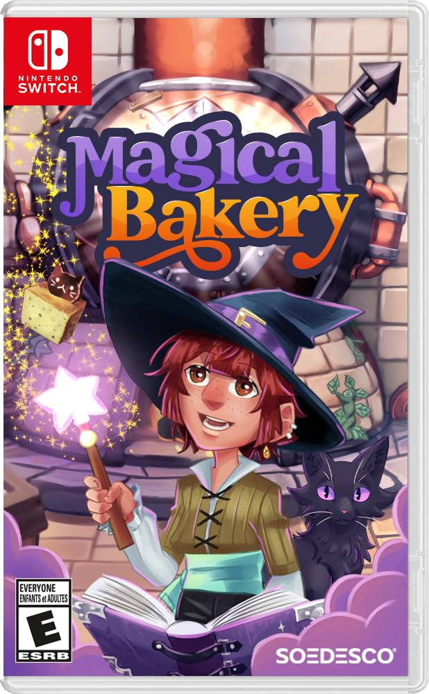 Magical Bakery Game for Nintendo Switch - Fun Cooking & Baking Simulation for Kids & Adults - Perfect for Family Game Nights & Relaxing Playtime