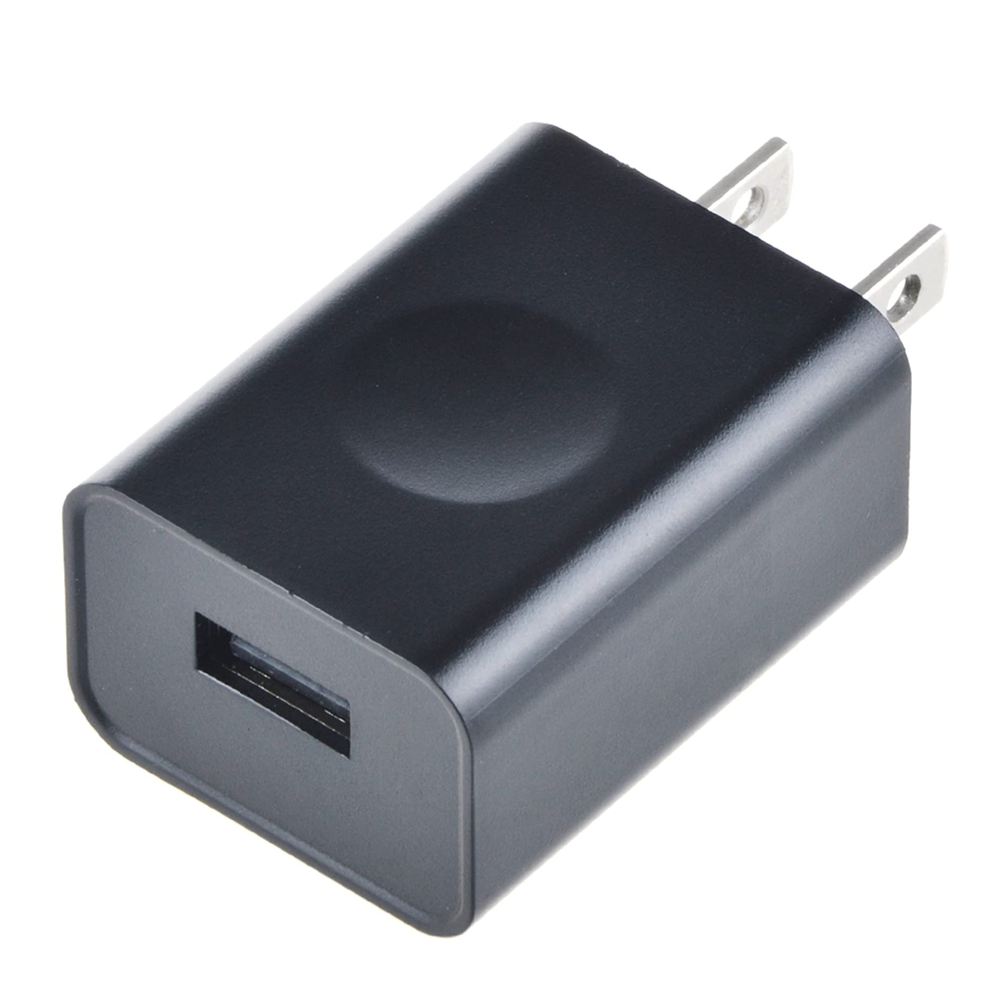 Yealink W60P IP Phone AC Adapter Charger Replacement - Black & Silver Wireless Handset Power Supply Cord with TFT USB Port | Compatible with Home Office & Business VoIP Phones