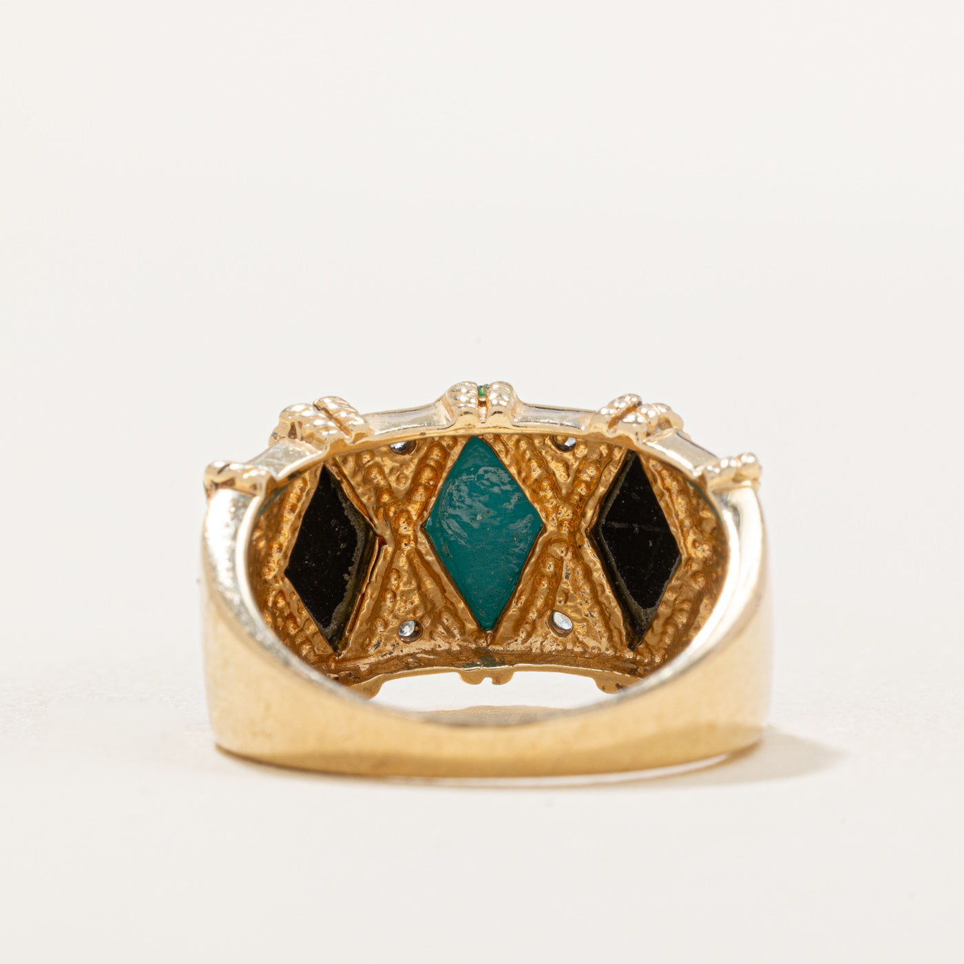 3.81ctw Multi Gemstone Cocktail Ring for Women - Size 6.5 | Elegant Statement Jewelry for Parties, Weddings & Special Occasions