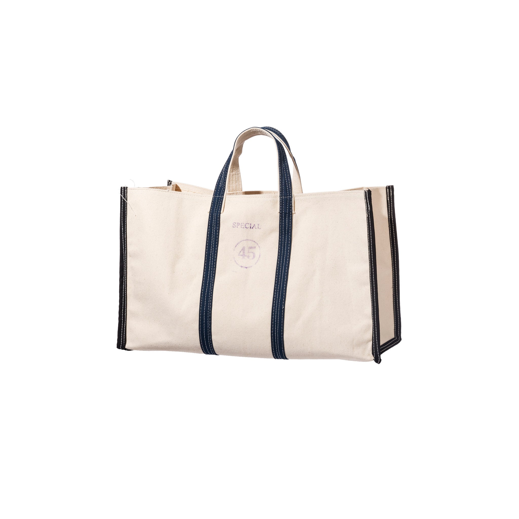 Stylish and Durable MARKET TOTE BAG - 45L Large Capacity Reusable Shopping Bag for Groceries, Beach, Travel & Work | Eco-Friendly Cotton Canvas Carryall with Reinforced Handles