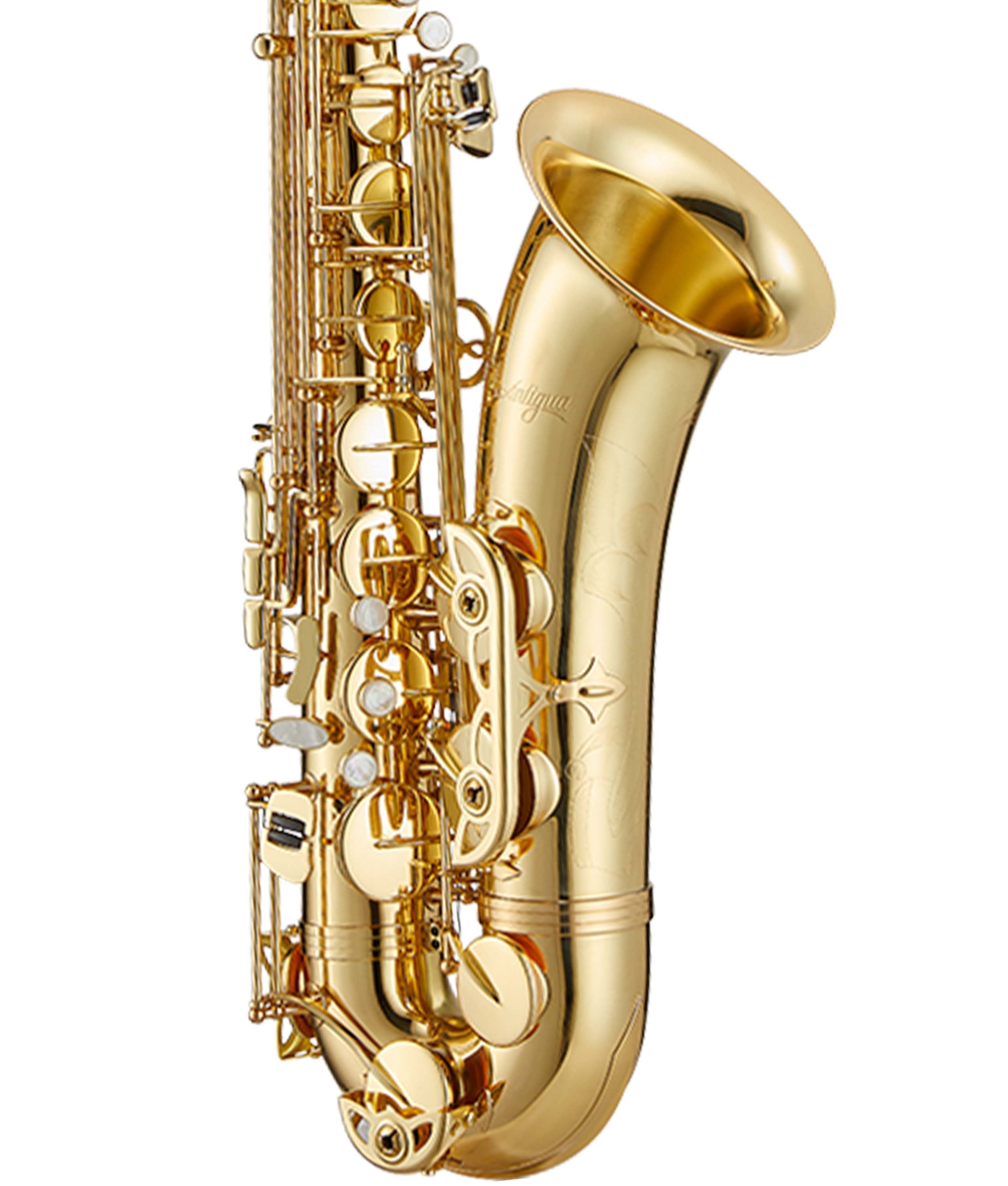 Antigua Winds TS3108 Intermediate Bb Tenor Saxophone - Professional Lacquered Brass Body for Jazz, Band & School Performances