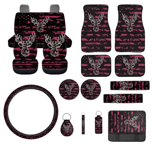 Camo Hunting Deer-Hot Pink