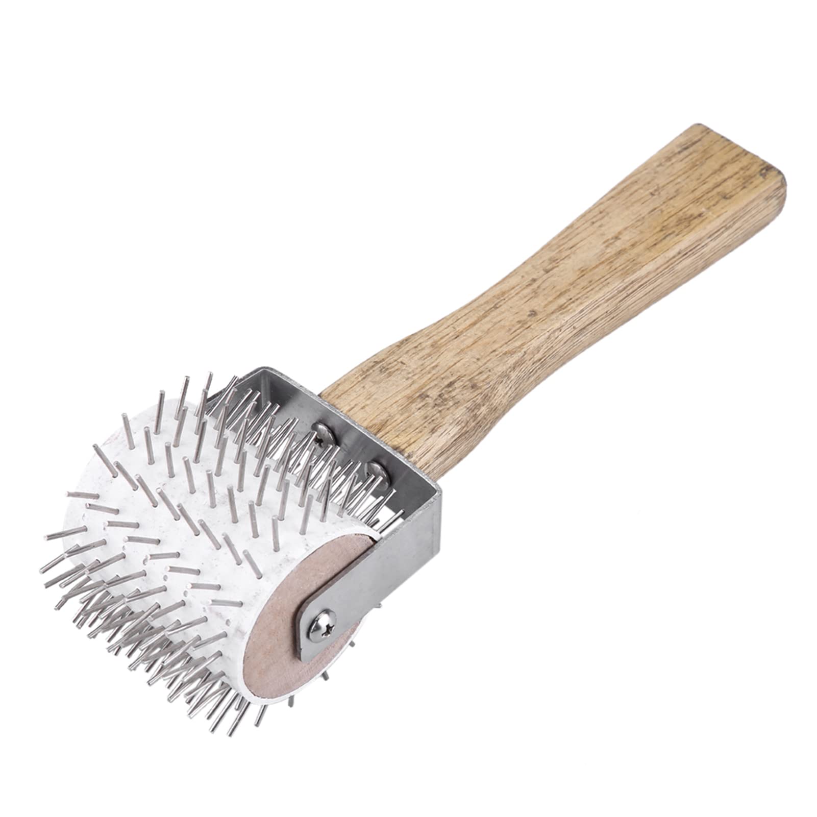Beekeeping Honey Extractor Tool - Plastic Decapper Roller with Wooden Handle for Uncapping Honeycomb | Essential Beekeeper Equipment for Harvesting Pure Honey | Perfect for Home Beekeepers & Commercial Apiaries