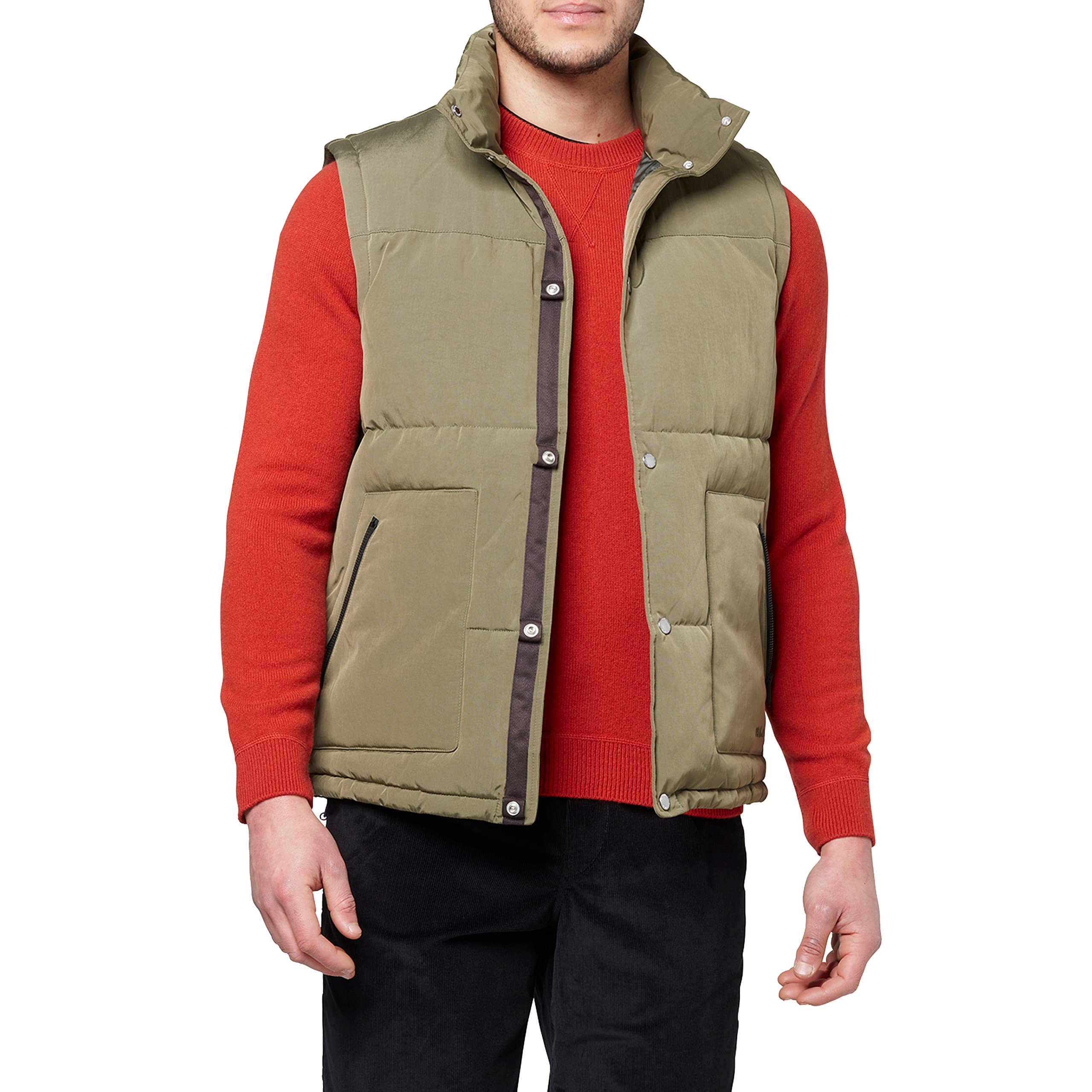 Paul Smith Men's Gilet Vest - Lightweight Quilted Puffer Jacket for Outdoor Activities & Casual Wear