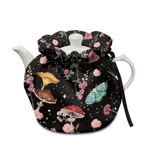 Floral Mushroom Starry Butterfly