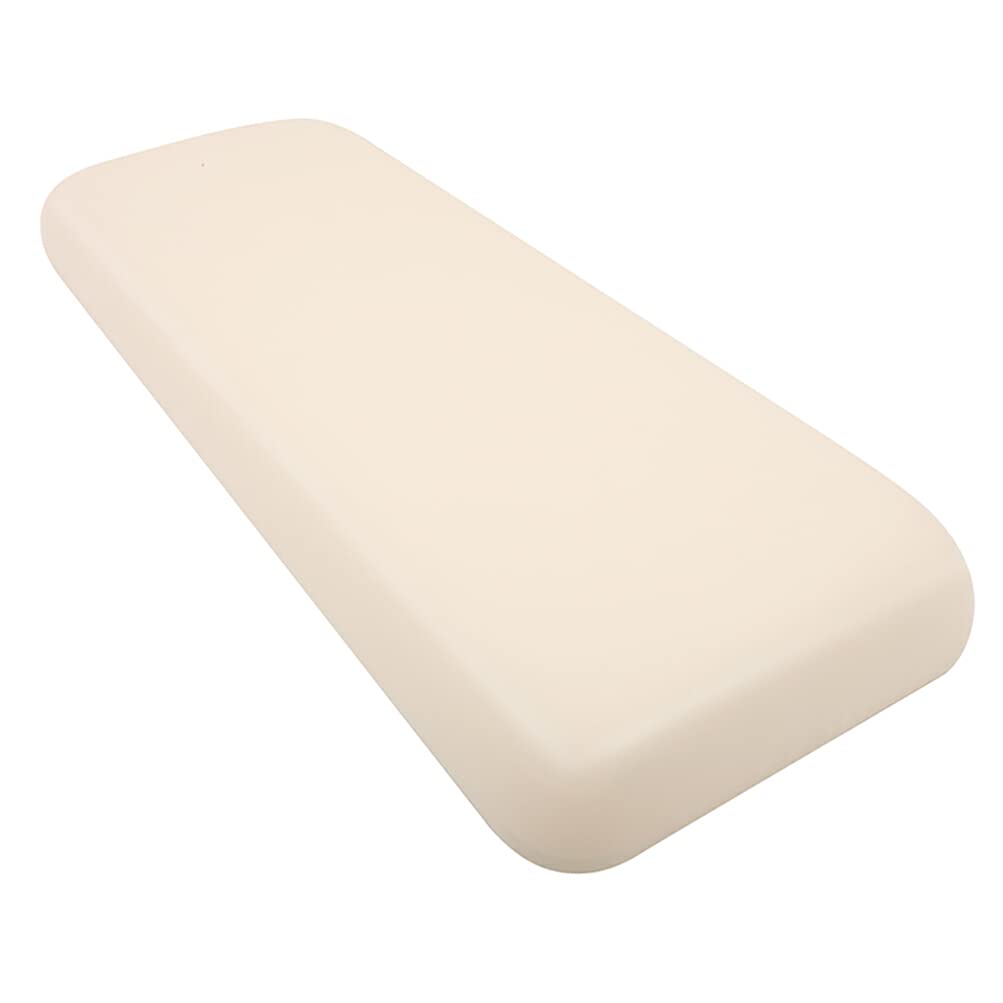 ECCPP Universal Golf Cart Rear Flip Seat Replacement Cushions - Compatible with EZGO, Club Car & Yamaha Golf Carts - White Vinyl Upholstery - Weather-Resistant & Durable - Perfect for Golf Course Rides, Resort Transportation & Neighborhood Cruising