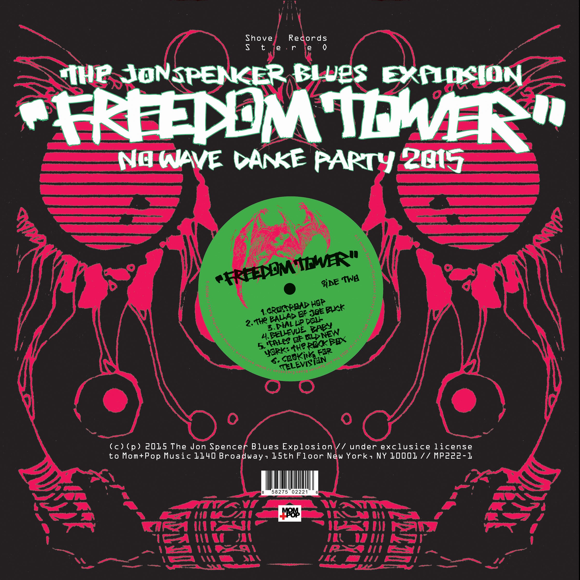 Freedom Tower - No Wave Dance Party 2015 | Vintage NYC Music Event Poster | Perfect for Retro Room Decor & Music Lovers Gifts