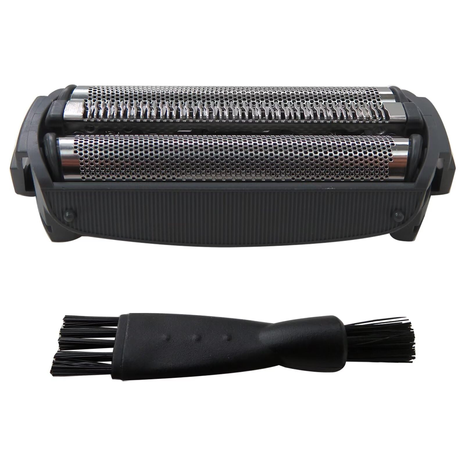Original: ES-RL21 ES-RT30 ES-RT40 ES-RL40 ES-RT50 ES-RT60 ES-RT81 ES-RT51 Shavers Head Outer Foil w/Clean Brush for Panasonic Shaver Head    Optimized: Panasonic Shaver Replacement Heads - ES-RL21, ES-RT30, ES-RT40, ES-RL40, ES-RT50, ES-RT60, ES-RT81, ES-RT51 Outer Foil with Cleaning Brush - Compatible with Panasonic Electric Razors - Perfect for Travel & Daily Grooming