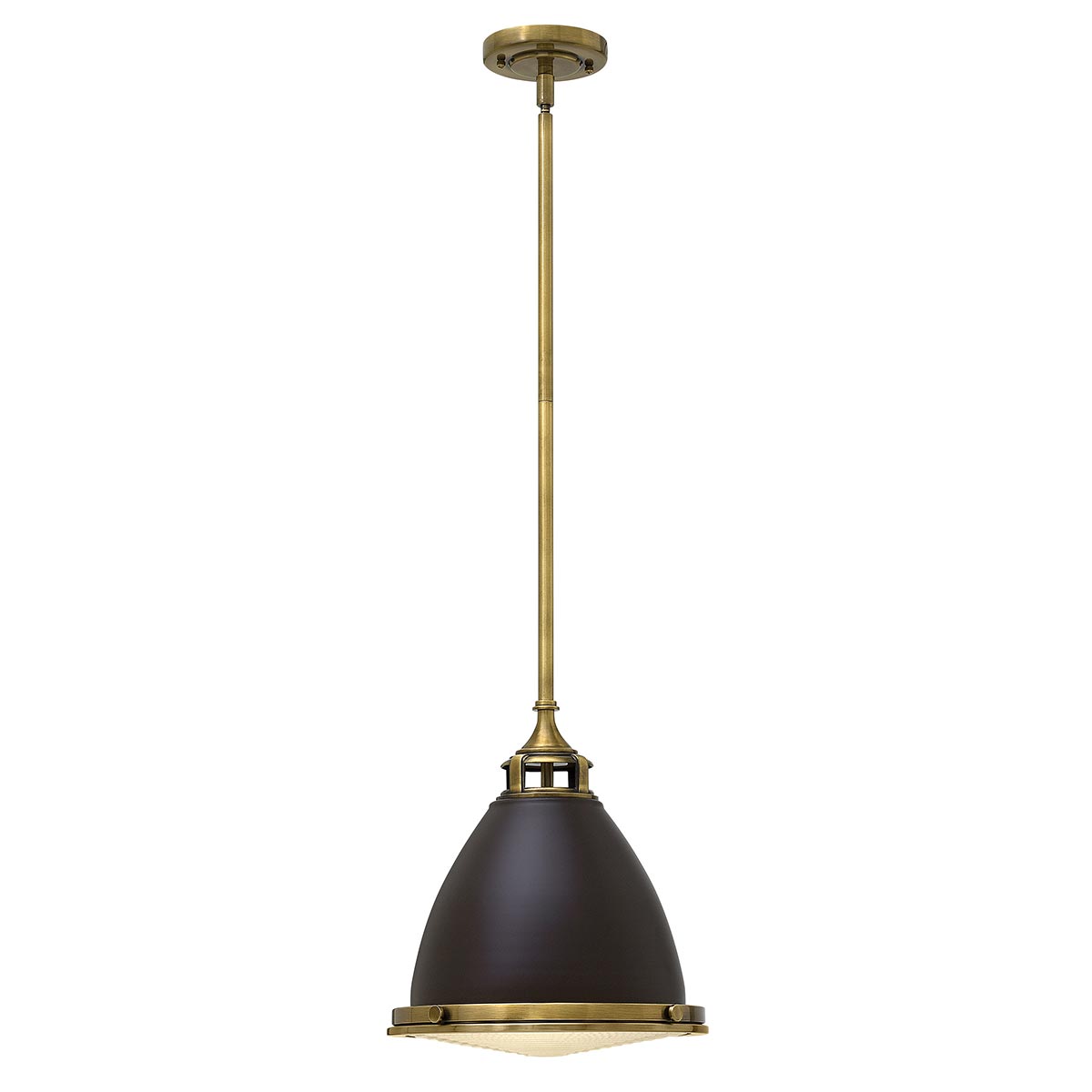 Amelia 1 Light Pendant Lighting Fixture - Adjustable Size & Multiple Finish Options for Kitchen Island, Dining Room or Bedroom Decor