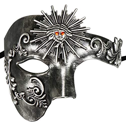 Sun God Antique Silver