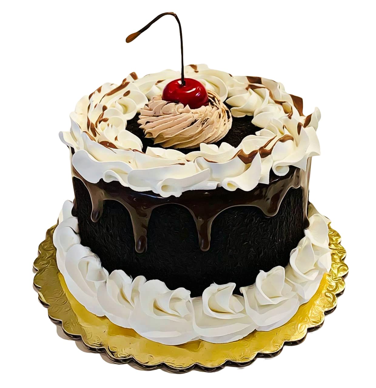 Artificial Cupcakes & Fake Cakes for Display - Realistic Faux Cake Decorations for Home & Kitchen - Fake Brownie & Dessert Display Items - Perfect for Party Decor, Wedding Centerpieces & Bakery Window Displays