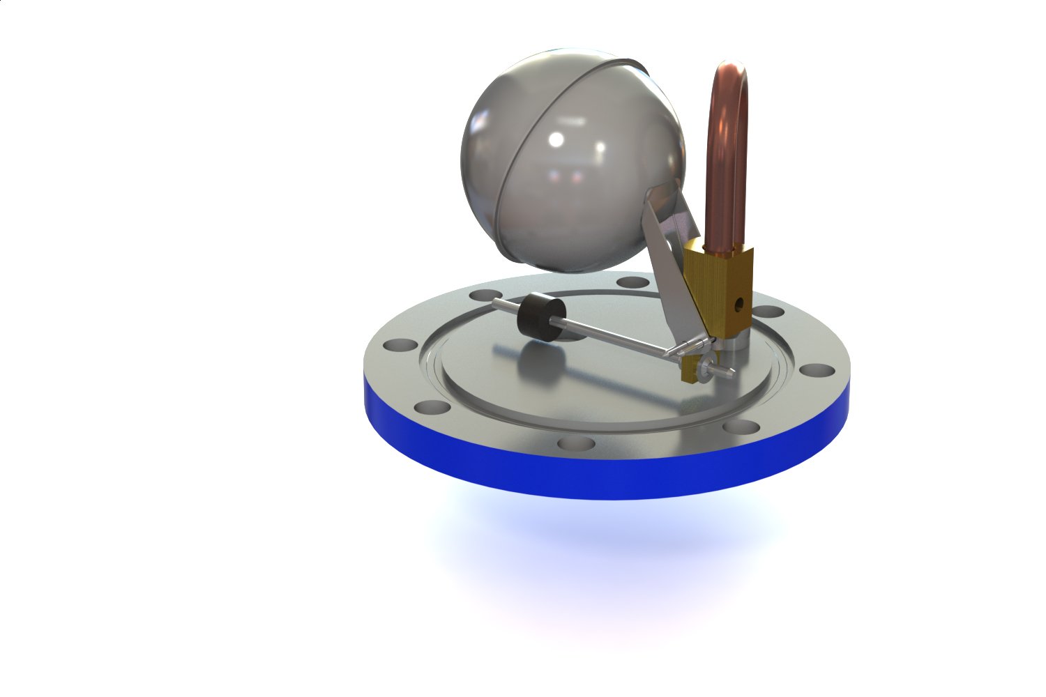 5.5 Inch Diameter A-1900-30 Flare Connection Replacement Assembly with Bottom Plate & Float Switch - Perfect for Sump Pump, Septic Tank, and Water Level Control Systems