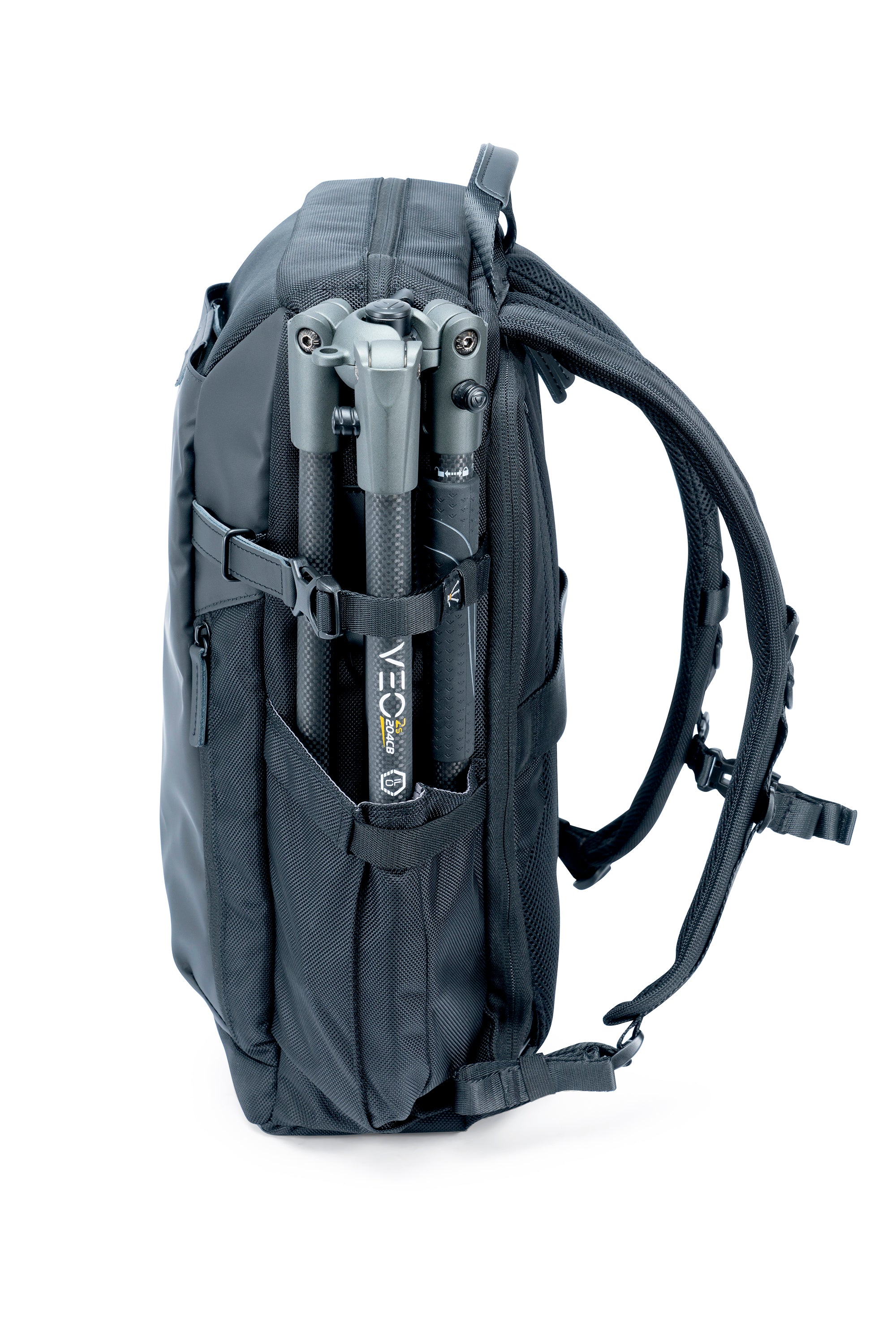 VEO SELECT 45M Backpack - Large Capacity Travel Backpack for Men & Women, Waterproof Hiking Backpack with USB Charging Port - Perfect for Outdoor Adventures, Camping, Hiking and Daily Commute (Black)
