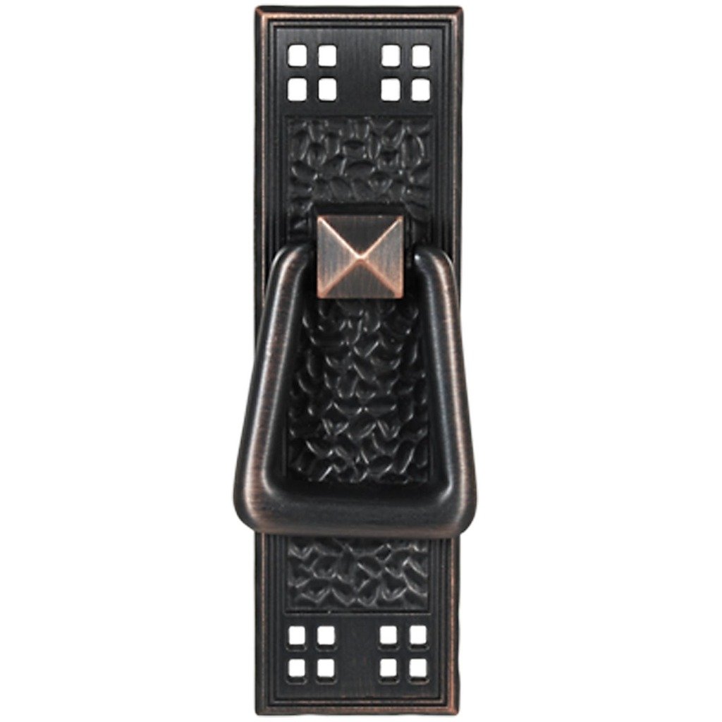 CKP Brand Vertical Mission Pull Handles - Oil-Rubbed Bronze (10 Pack) - Perfect for Cabinet and Drawer Hardware Upgrades in Kitchens, Bathrooms & Furniture