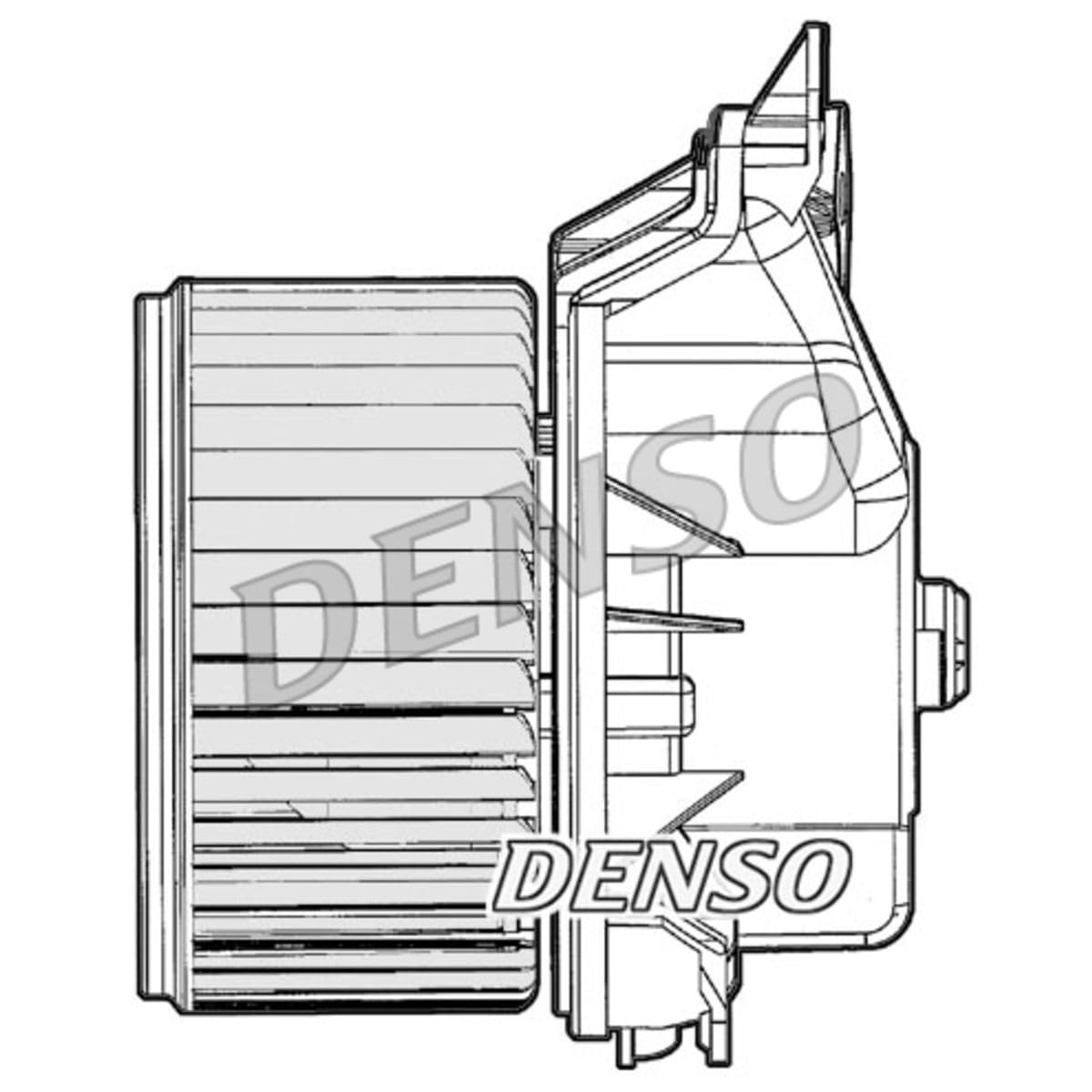 Denso DEA09046 AC Condenser Fan - High-Performance Cooling Fan for Automotive A/C Systems - Perfect for Car, Truck, and SUV Air Conditioning Repair & Maintenance