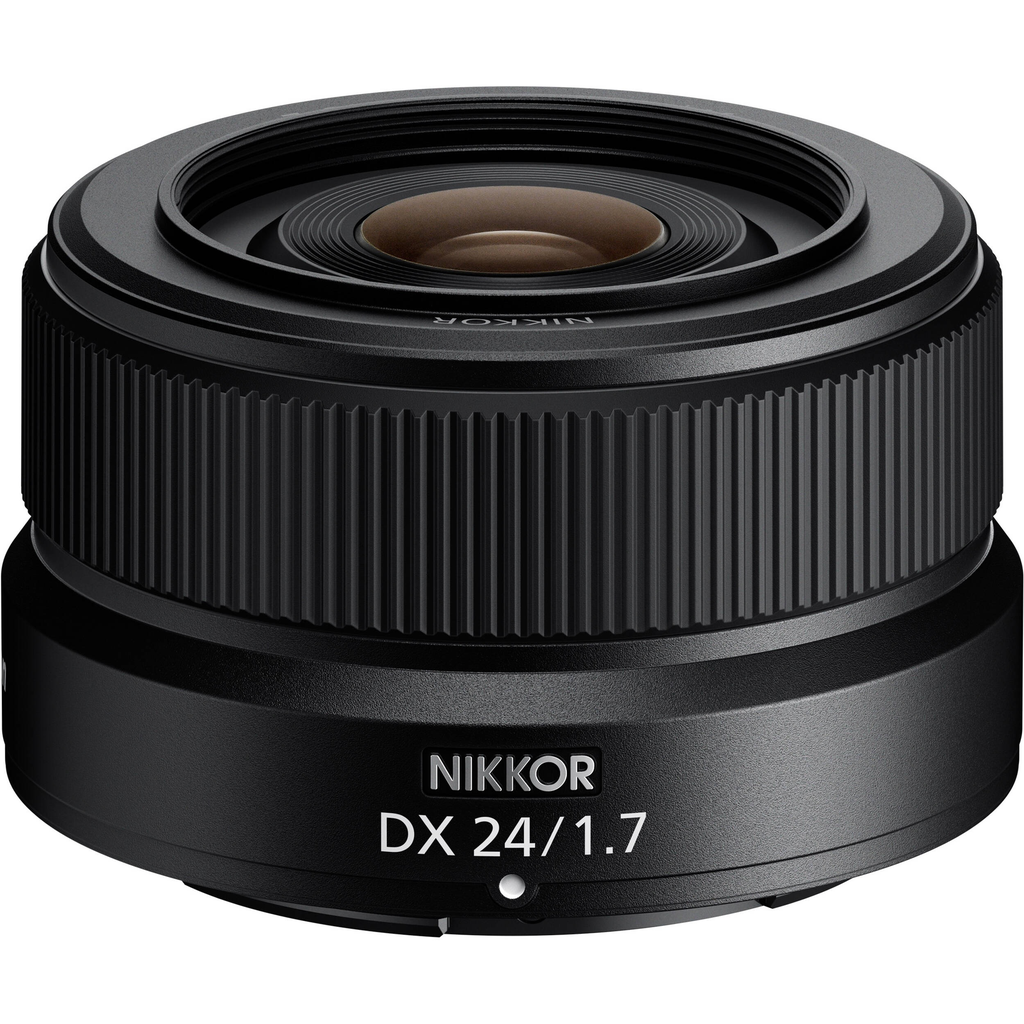 Nikon NIKKOR Z DX 24mm f/1.7 Lens for Nikon Z Mirrorless Cameras - Perfect for Portrait, Street & Low Light Photography
