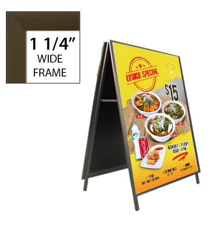 17x22 A-Frame Sign Holder - 1 1/4