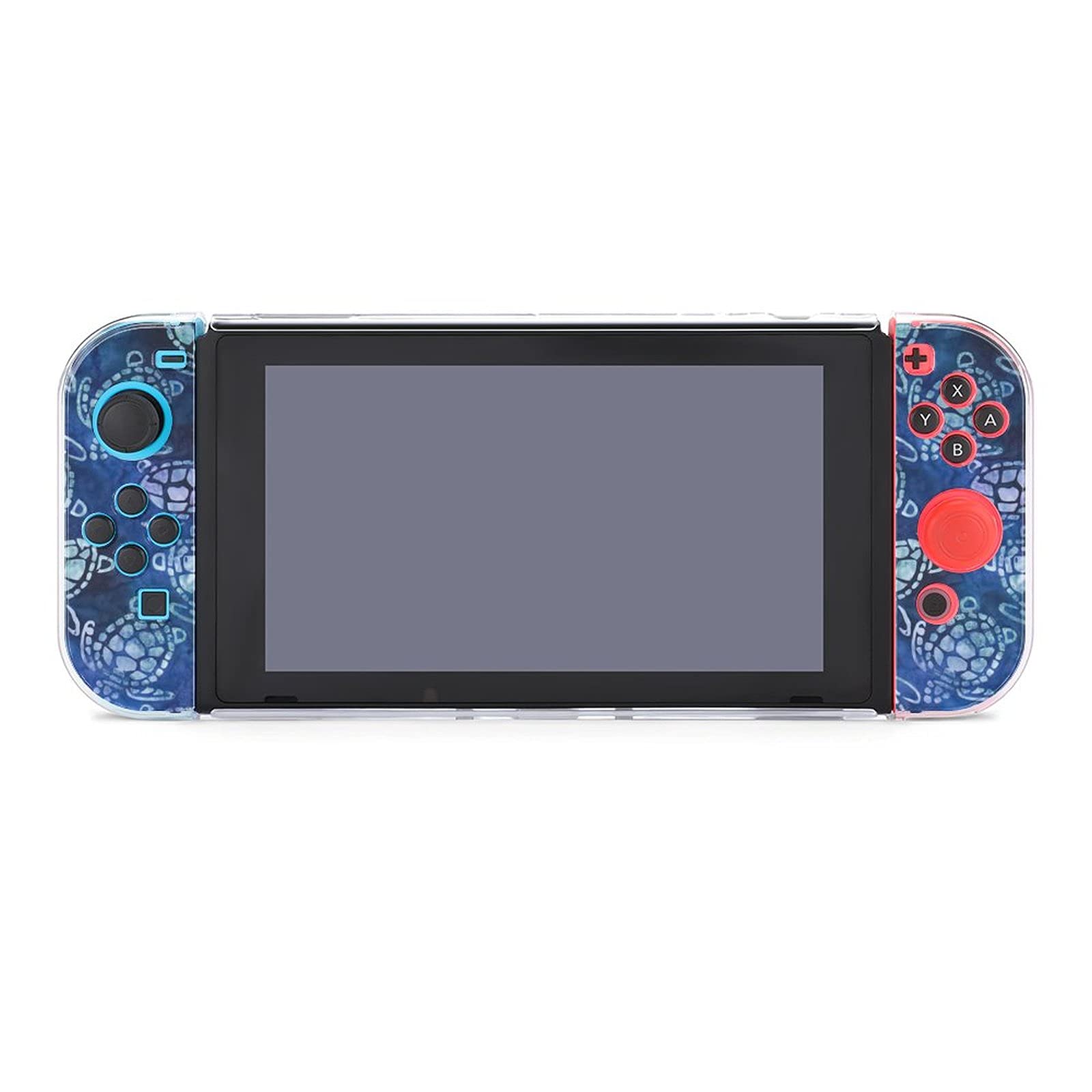 Sea Turtle Blue Protective Case Cover Compatible with Nintendo Switch - Durable Shell Design for Travel & Gaming On-The-Go