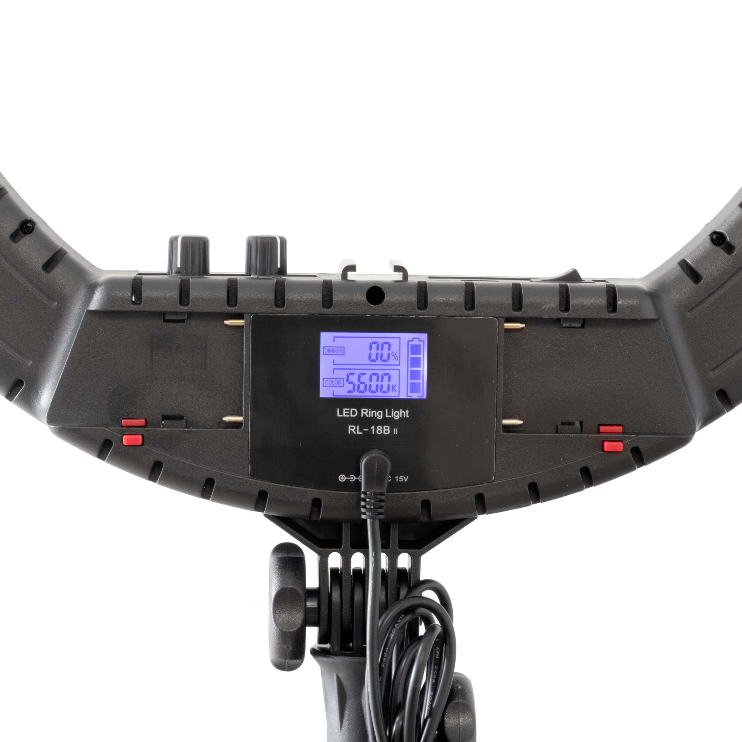 Professional RICO240B MKII LED Ring Light Kit for Hair Salon & Barber - Continuous Lighting with Smartphone Mount - Perfect for Makeup, Photography & Video Content Creation