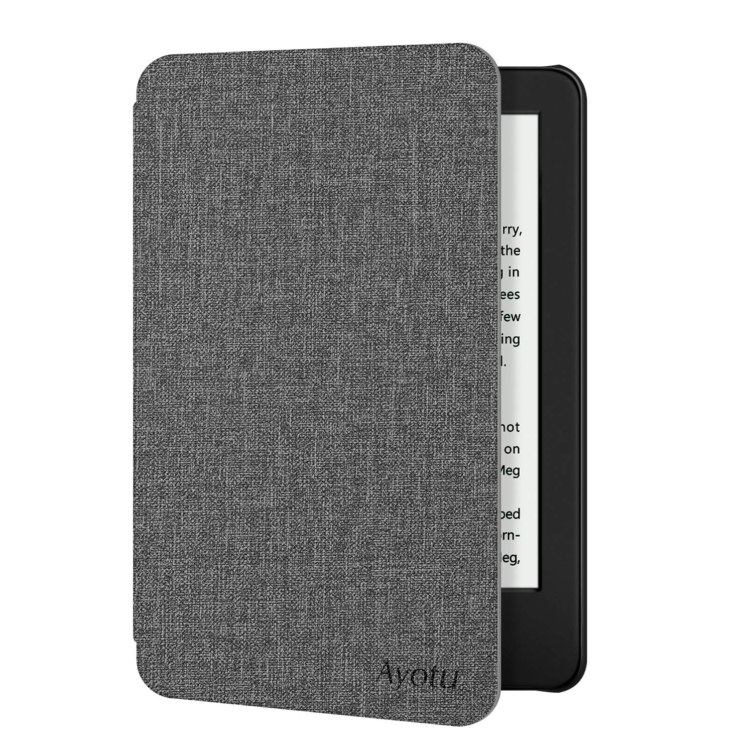 Ayotu Protective Case for Kindle 10th Generation (2019 Release) - Shockproof Cover with Auto Wake/Sleep Function, Compatible with Amazon Kindle 10th Gen 2019 (Not for Kindle Paperwhite/Oasis/2022 Models) - Grey - Perfect for Reading, Travel & Daily Use