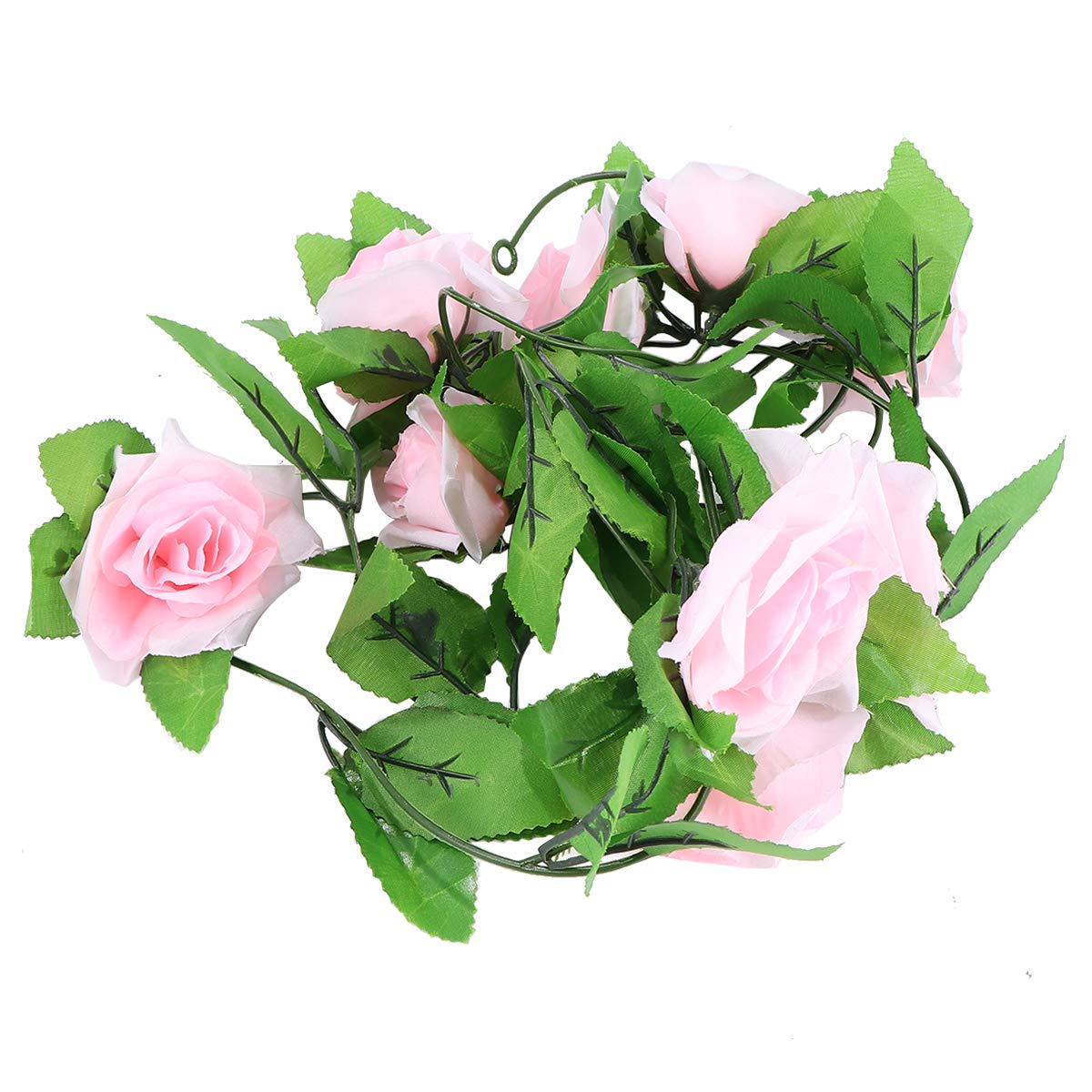 BESPORTBLE Artificial Rose Vine - 1pc Realistic Fake Rose Rattan Decor for Home, Wedding, Party & Garden Floral Arrangements | Water-Resistant Faux Flowers