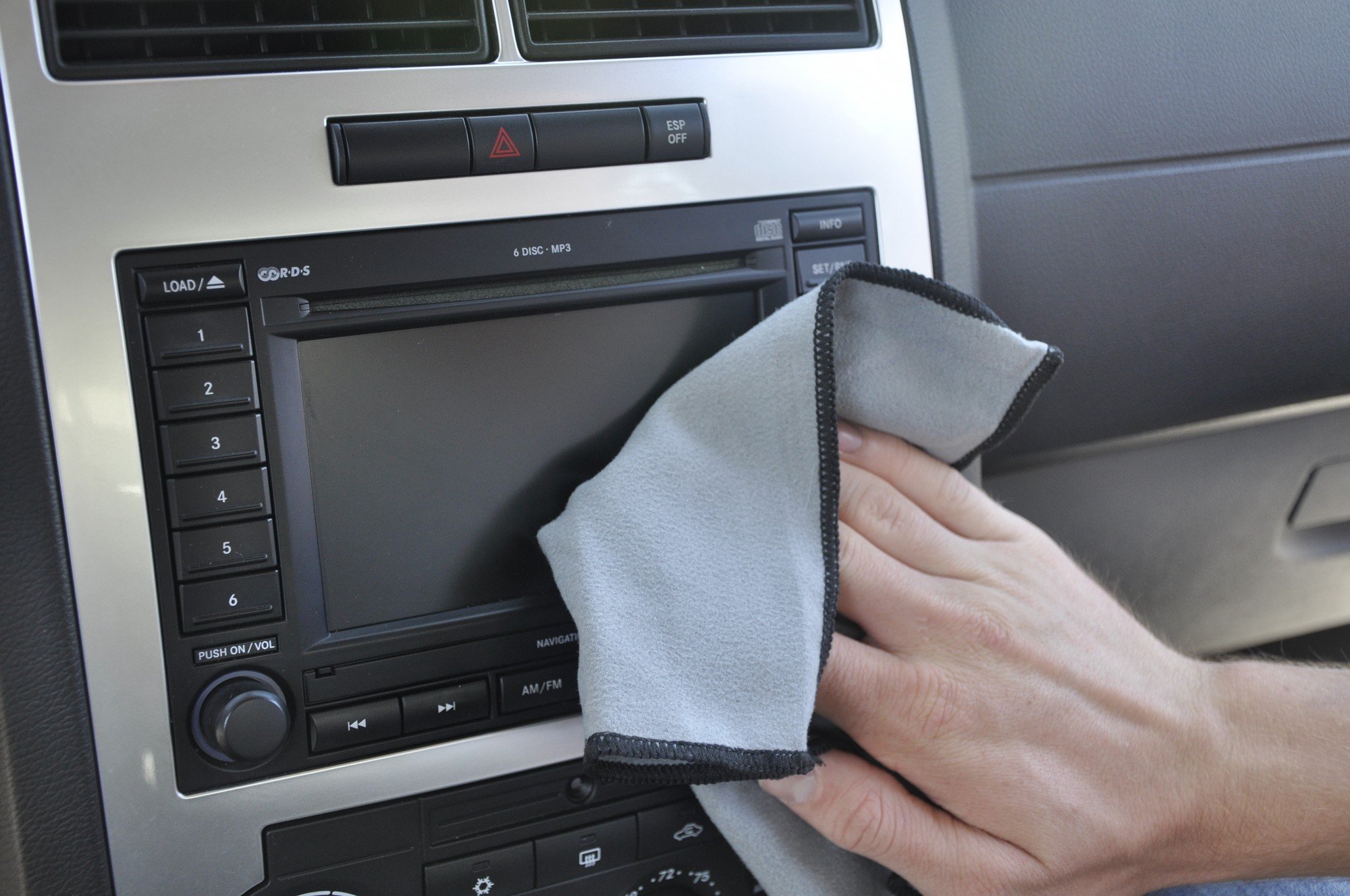 Eurow Premium Microfiber Cleaning Cloths for Phone Screens, Laptops, Glasses & Electronics - 2 Pack, Gray - Streak-Free Cleaning for Smartphones, Tablets, Cameras & Eyewear