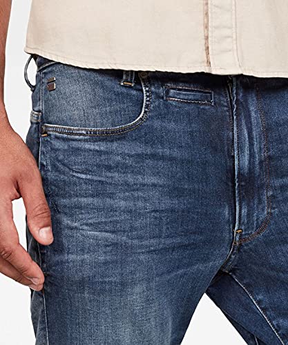 G-STAR Raw D-STAQ 3D Superslim Stretch Jeans for Men - Rink Superstretch Denim Pants | Slim Fit, Comfortable & Stylish for Casual Wear, Night Out & Everyday Fashion