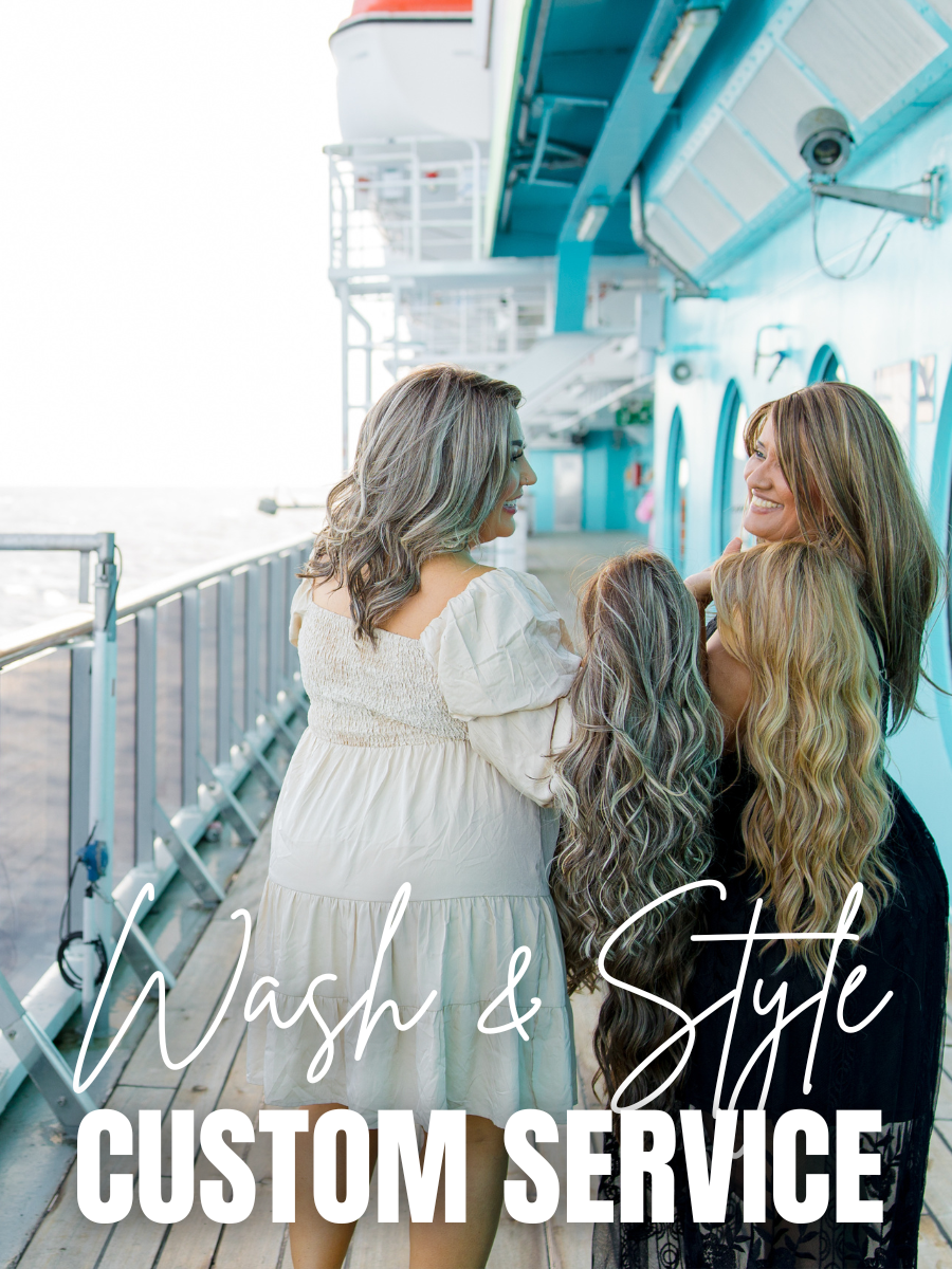 Custom Service: Wash and Style - Professional Hair Care for Salons & Stylists | At-Home Styling & Salon-Quality Results