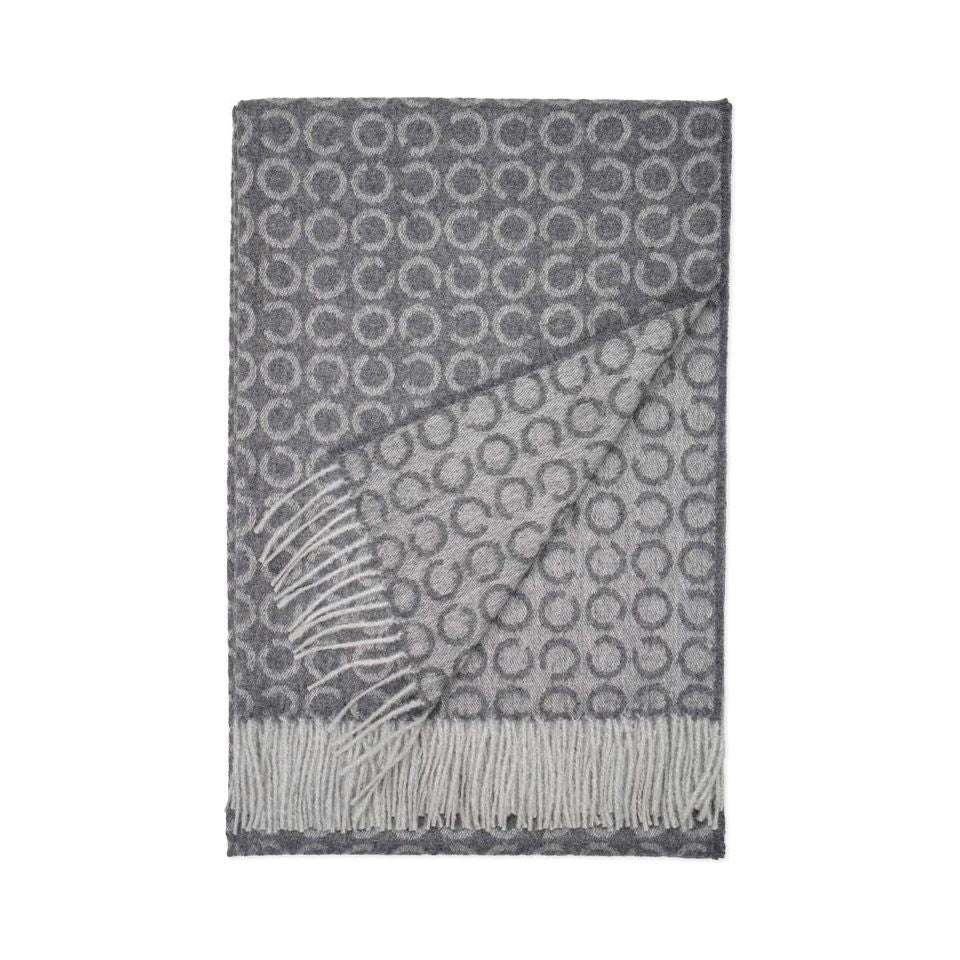 Premium 100% Pure Baby Alpaca Wool Throw Blanket - Undyed Grey, 200cm x 130cm (79