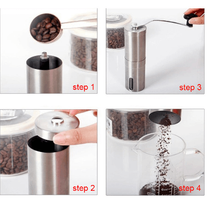 Premium Electric Coffee Grinder for Fresh Ground Beans - Perfect for Espresso, French Press & Drip Coffee Makers at Home or Office